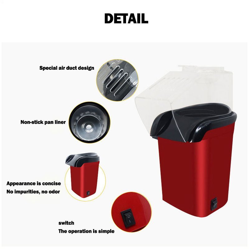 Mini Popcorn Machine - EmiraShop