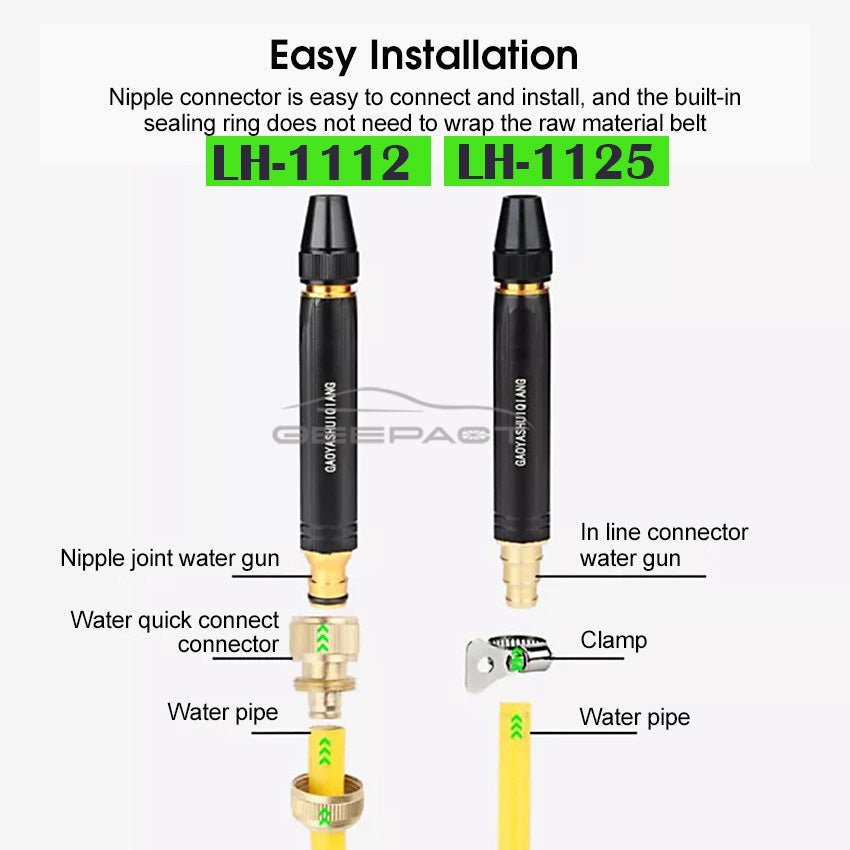Portable Water Hose Nozzle - EmiraShop