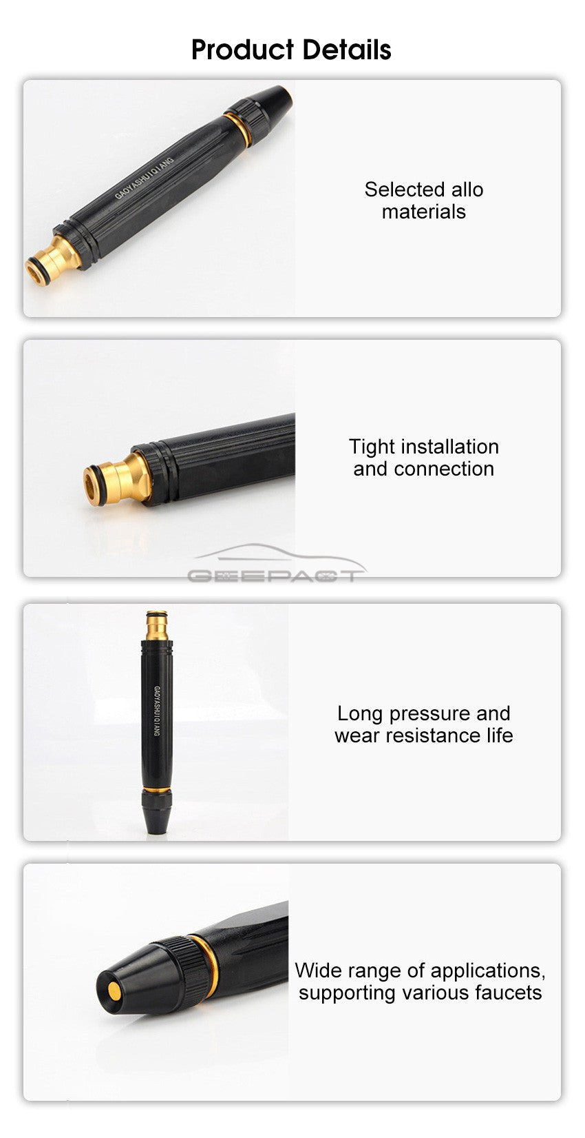Portable Water Hose Nozzle - EmiraShop