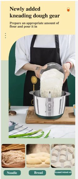 Stainless Steel Food Chopper - EmiraShop