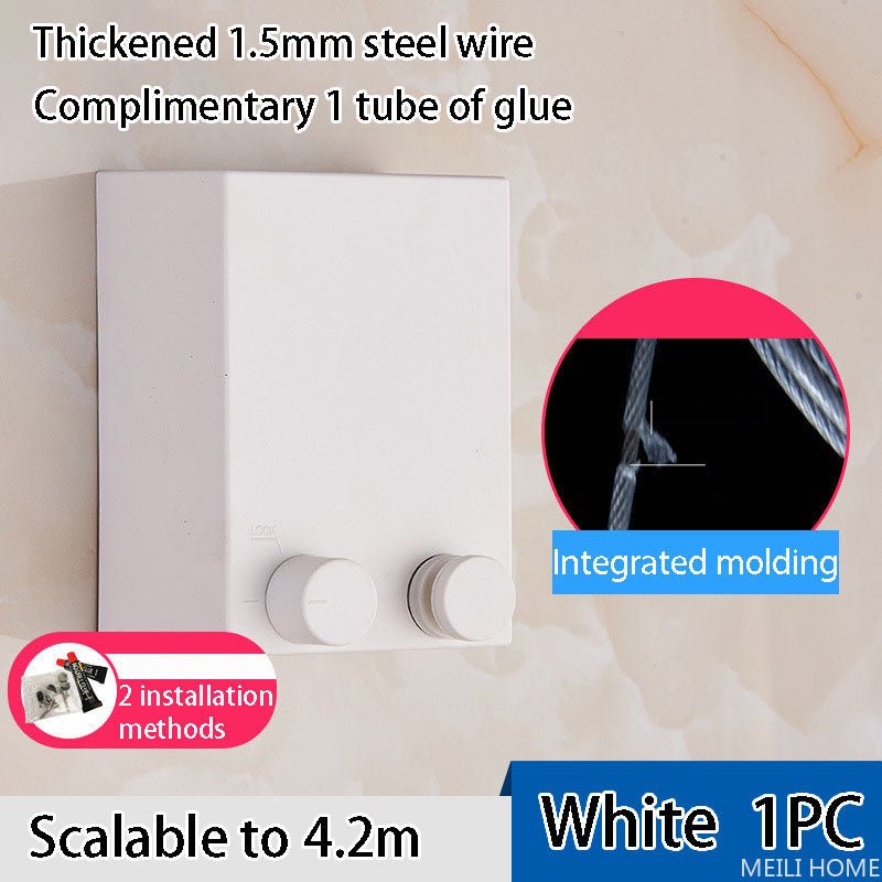 Telescopic Clothes Drying Rope - EmiraShop