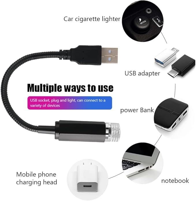 Usb Roof Star Lights - EmiraShop